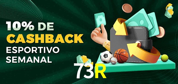 10% de bônus de cashback na 73R